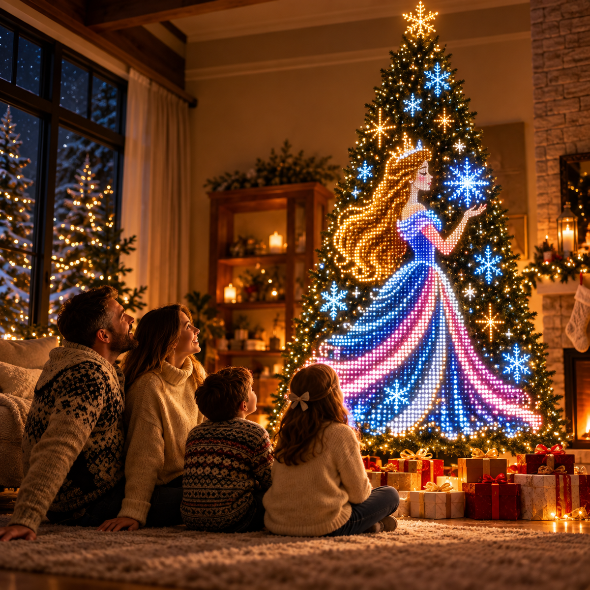 Princesslights Smart Christmas tree light