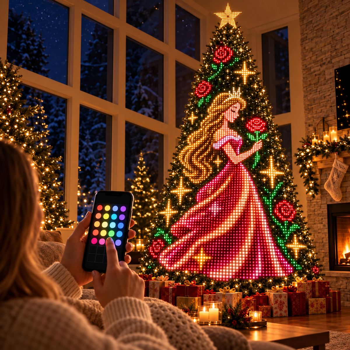 Princesslights Smart Christmas tree light